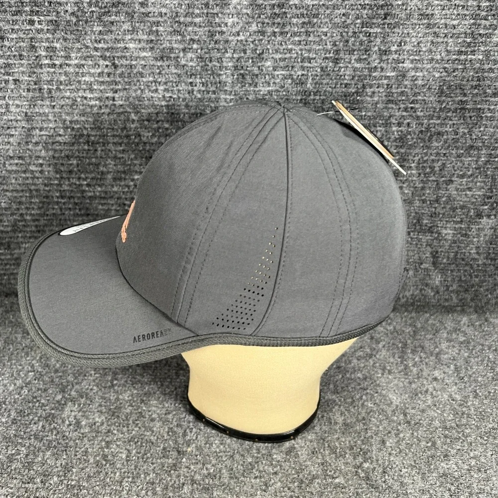 Adidas Hat Cap Womens Aeroready Superlite 2 Gray Strap Back OSFM Active New
